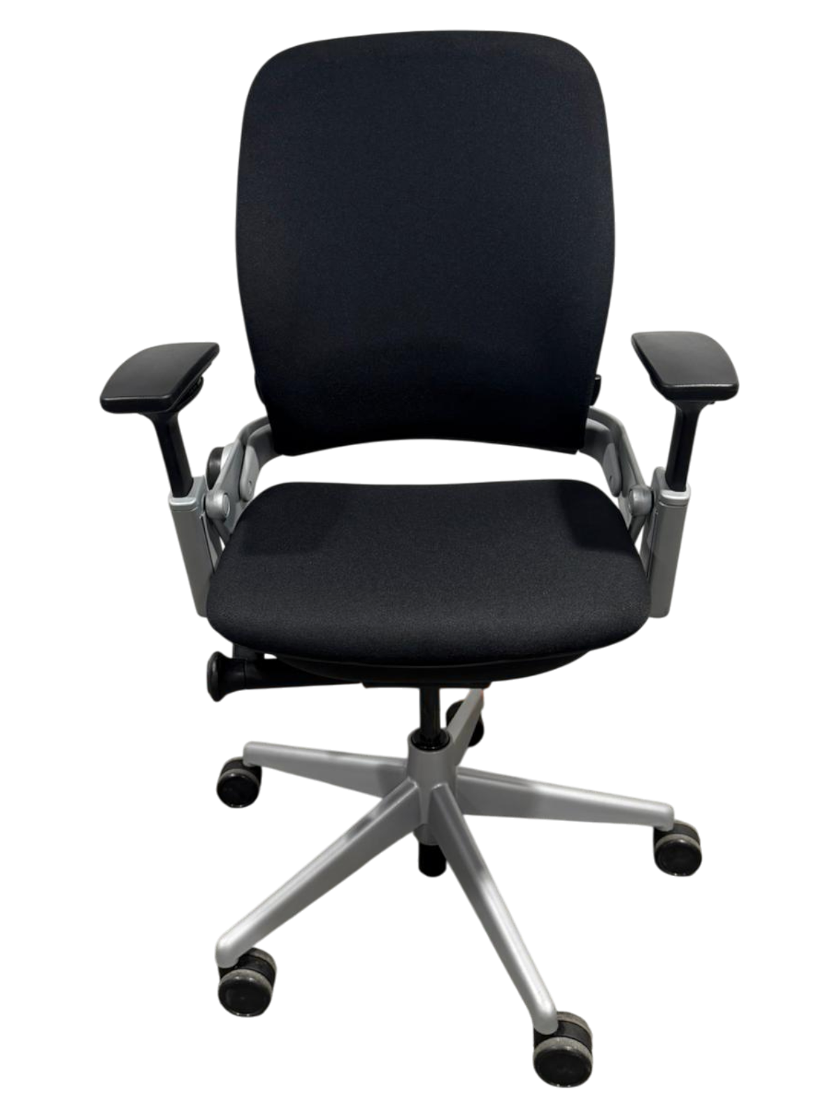 Steelcase Leap V2 Platinum Schwarz